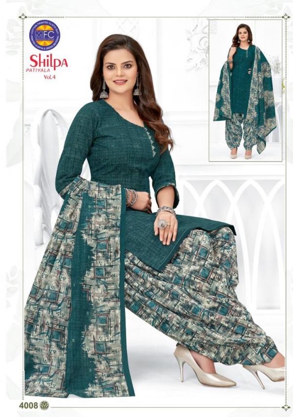 Mfc Shilpa Vol-4 Lawn Cotton Designer Exclusive Dress Material